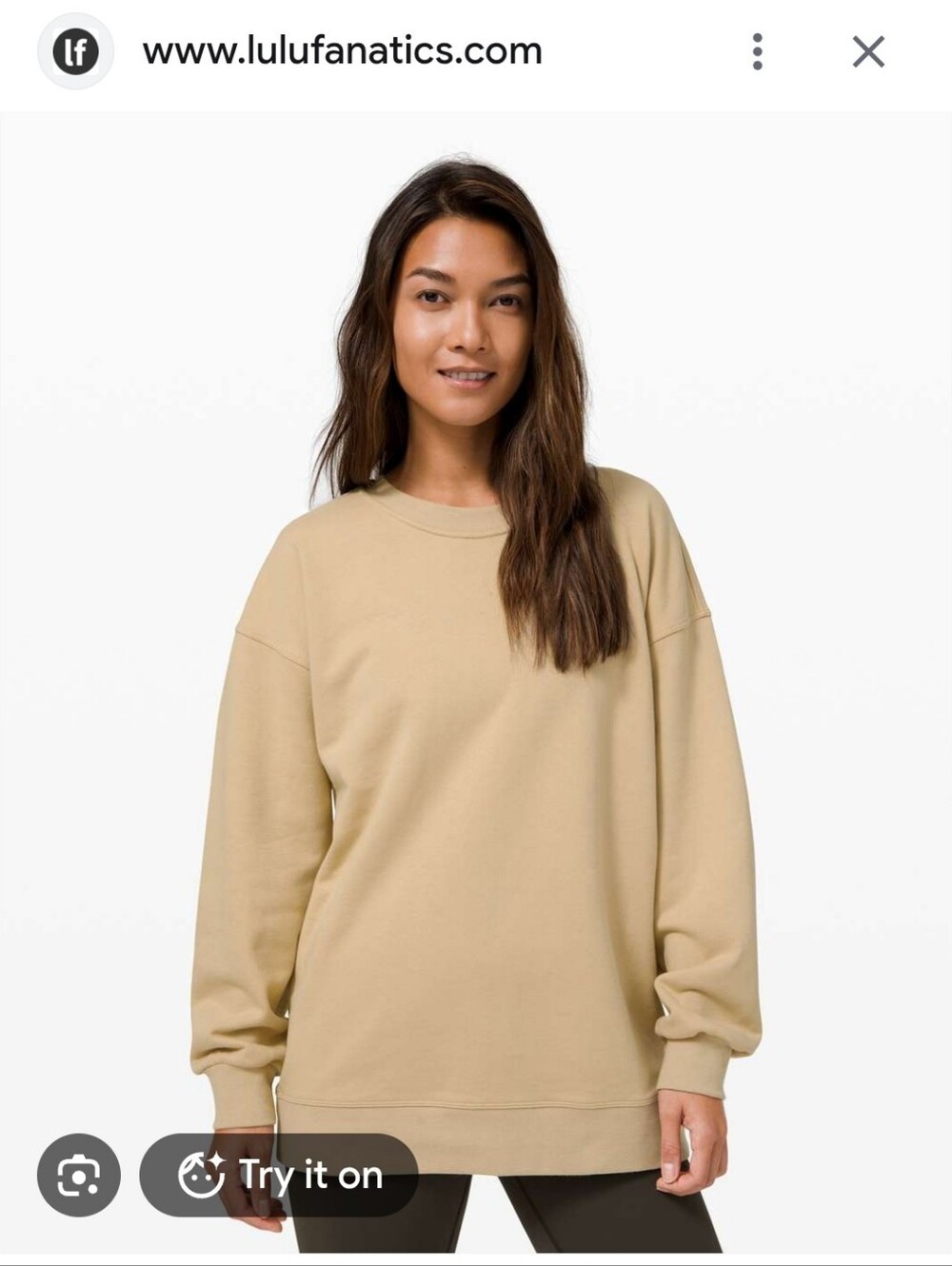 lululemon athletica Perfectly Oversized Crew